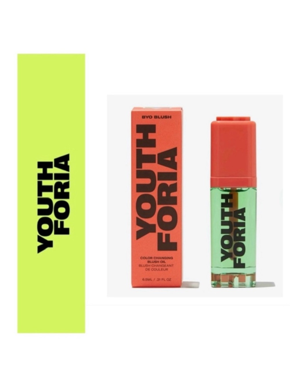 NWT Youthforia Color Changing Blush Oil